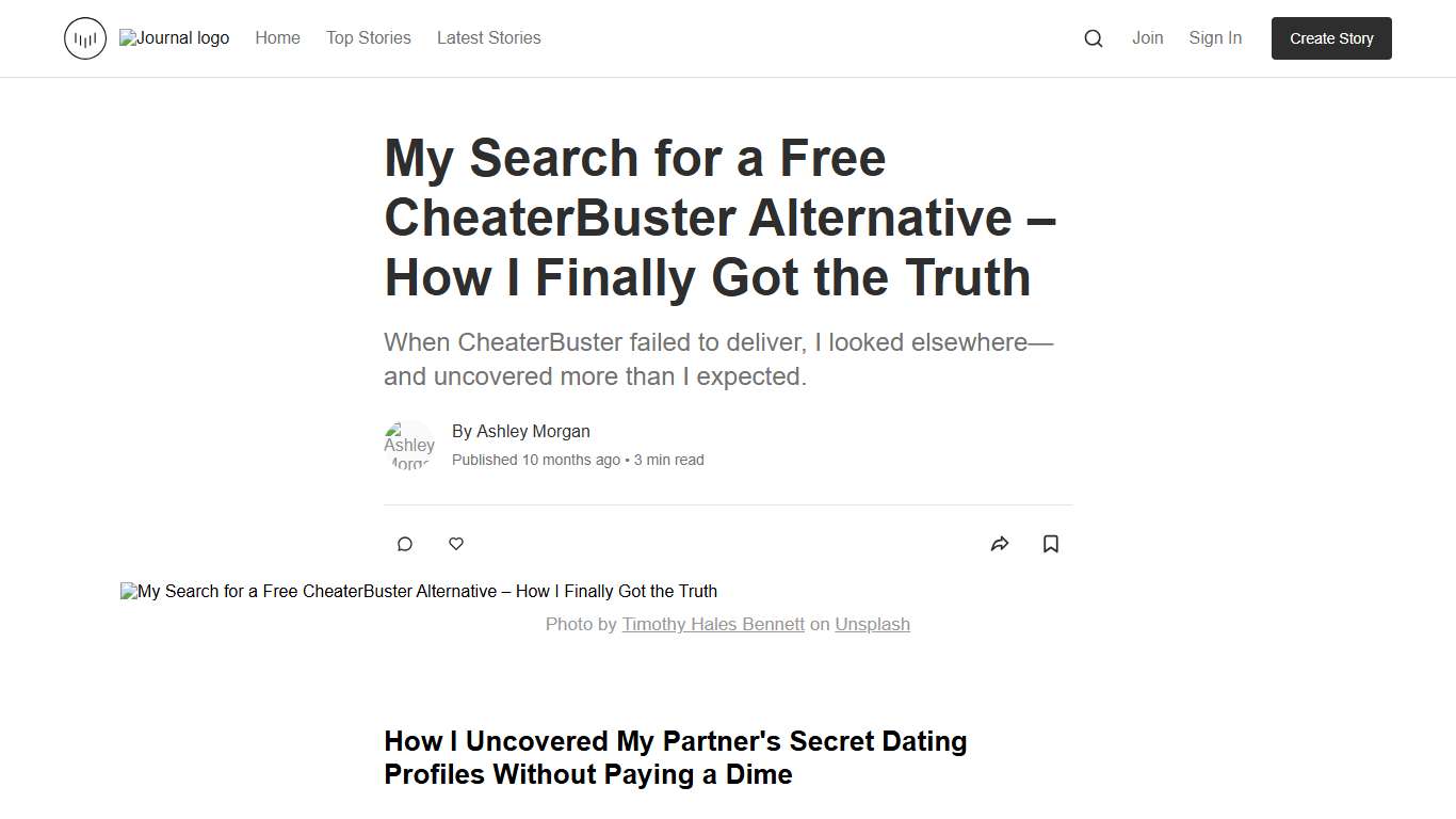 My Search for a Free CheaterBuster Alternative – How I Finally Got the Truth Journal